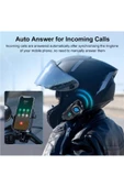 1080P Kamera Kayıt Özellikli Motosiklet Kask Kulaklık Q-28P 32Gb Hafıza Kartı Hediyeli Wireless APP - 4