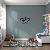 Modern Metal Duvar Sanatı Avusturya Grand Prix Metal Duvar Tablosu Formula 1 thumbnail 2