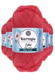 5 Adet Lotus Bikini Büstiyer Bluz Örgü İpi  K810 Şeker Pembe - 1