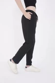 Unisex  Basic Eşofman Pantolon - Antrasit - 6
