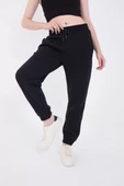 Basic Lastikli Eşofman Pantolon - Lacivert - 7