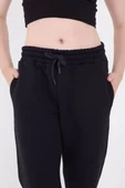 Basic Lastikli Eşofman Pantolon - Lacivert - 3