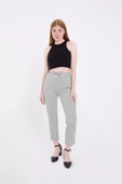 Kadın Tam Kalıp Basic Eşofman Pantolon - Gri - 2