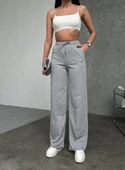 Basic  Eşofman Pantolon - Gri - 2