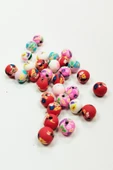 90 Adet 10 mm Polimer Kil Fimo Boncuk Takı Bileklik + 5 Metre Misina Hediye - Deniz - Kalp - Yuvarlak - 2