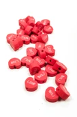 90 Adet 10 mm Polimer Kil Fimo Boncuk Takı Bileklik + 5 Metre Misina Hediye - Smile - Nazar - Love - 2