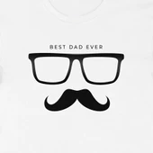 Babalar Günü Baskılı T-shirt - Beyaz - 2