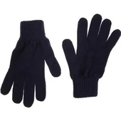 Unisex Triko Dokuma Eldiven - Siyah - 1