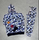 Unisex Pubg Bape  Eşofman Takımı - Gri - 1