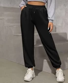 Unisex Basic Eşofman Altı - Siyah - 1