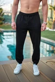 Unisex Basic Eşofman Altı - Siyah - 1