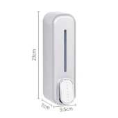 Beyaz Duvara Monte Sıv Sabunluk Dispenser 300 ml - 4