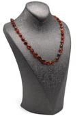 Damla Kehribar Kolye – 58 cm - 2