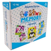 Memory Eşleştirme Kartları Hayvanlar Serisi CA.5041 - 2
