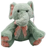 Kurdeleli Fil Peluş Oyuncak 32 Cm- Mint PL-62559 - 1