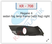 SİS FAR ÇERÇEVESİ SAĞ MGN 4 SEDAN MODEL SİSLİ - 1