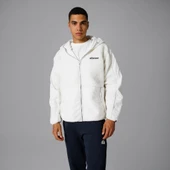 Ellesse Fermuarlı Kapüşonlu Erkek Beyaz Ceket EM250 - 1
