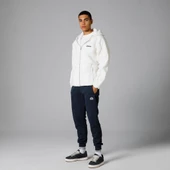 Ellesse Fermuarlı Kapüşonlu Erkek Beyaz Ceket EM250 - 4
