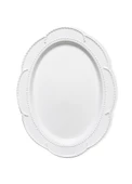 The Mia Grande Servis Tabağı Beyaz 41x31 cm GRD0012 - 1