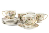 Mikasa Moor Floral Land 6lı Çay Fincanı Seti 200cc - 1