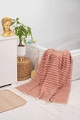 buldanstore Carmen Peştemal (KİREMİT) %80 Pamuk %20 Bambu 95x180cm. Banyo Havlusu, Plaj Havlusu - 3