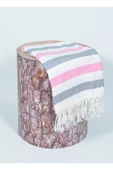 buldanstore Ark Peştemal (PEMBE) %100 Pamuk 90*180. Banyo Havlusu, Plaj Havlusu - 3