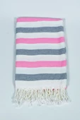 buldanstore Ark Peştemal (PEMBE) %100 Pamuk 90*180. Banyo Havlusu, Plaj Havlusu - 1