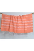 buldanstore Sultan Peştemal (TURUNCU) %100 Pamuk 90*180cm. Banyo Havlusu, Plaj Havlusu - 5