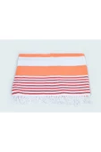 buldanstore Marin Peştemal (TURUNCU) %100 Pamuk 90*180cm. Banyo Havlusu, Plaj Havlusu - 3