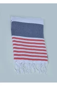 buldanstore Marin Peştemal (LACİVERT) %100 Pamuk 90*180cm. Banyo Havlusu, Plaj Havlusu - 2