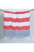 buldanstore Marin Peştemal (KIRMIZI) %100 Pamuk 90*180cm. Banyo Havlusu, Plaj Havlusu - 5