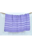 buldanstore Sultan Peştemal (MOR) %100 Pamuk 90*180cm. Banyo Havlusu, Plaj Havlusu - 5