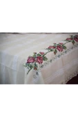buldanstore Kaneviçe Nevresim Takımı El Işlemeli Çift Kişilik (KIRMIZI) - 5
