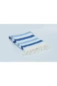 buldanstore Ark Peştemal (MAVİ) %100 Pamuk 90*180cm Banyo Havlusu, Plaj Havlusu - 2