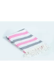 buldanstore Ark Peştemal (PEMBE) %100 Pamuk 90*180. Banyo Havlusu, Plaj Havlusu - 2