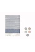 buldanstore Lotus Peştemal (GRİ) %80 Pamuk %20 Bambu 95x180cm. Banyo Havlusu, Plaj Havlusu - 4