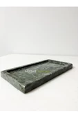 Modestmar Doğal Yeşil Mermer Tepsi  , Verde Guatemala Mermer Tepsi 15x30 - 2