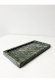 Modestmar Doğal Yeşil Mermer Tepsi  , Verde Guatemala Mermer Tepsi 15x30 - 1