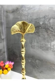 Modestmar Doğal Siyah Mermer Havluluk Gold Objeli - 4