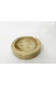 Modestmar Doğal Traverten Mermer Takı Düzenleyici, Organizer, Sabunluk 12cm - 2