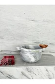 Modestmar Doğal Gri Mermer Köşe Kurna, Banyo Kurnası, Mermer Köşe Kurna - 5