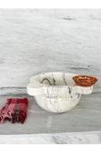 Modestmar Doğal Beyaz Mermer Kurna, Kavun , Banyo Kurnası, Mermer Kurna - 1