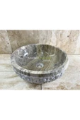 Modestmar Silver Traverten Lavabo Kenar Patlatmalı - 1
