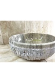Modestmar Silver Traverten Lavabo Kenar Patlatmalı - 3