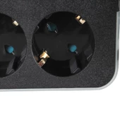 Ars 348763 Termal 3Lü Akım Korumalı Priz 2 Metre Kablo 2x Usb 1x Type-C - 4