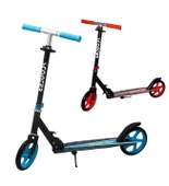 Metal Scooter, Silikon 200 mm DEV Tekerlekli, Katlanabilir - 2