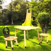 MONTESSORİ ÇOCUK AKTİVİTE MASA SANDALYE SETİ - 1