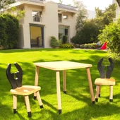MONTESSORİ ÇOCUK AKTİVİTE MASA SANDALYE SETİ - 3