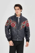 Erkek  Vintage Ceket - Lacivert - 2