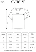 Unisex Nakış İşlemeli T-Shirt - Siyah - 3